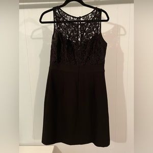 White House Black Market Black Lace Dress